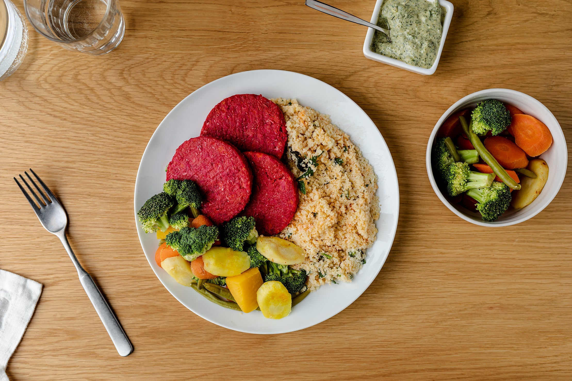 BEETROOT VEGETABLE PATTIES
