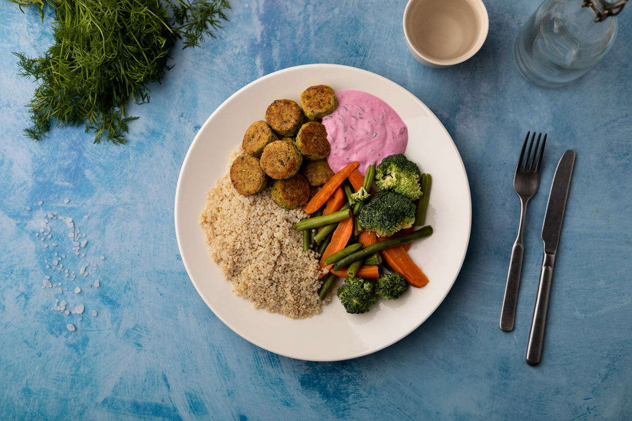 FALAFEL QUINOA BOWL