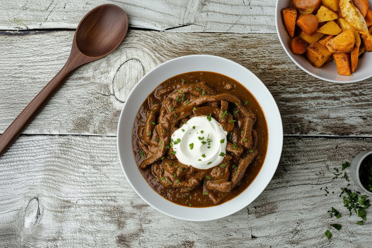 BEEF STROGANOFF