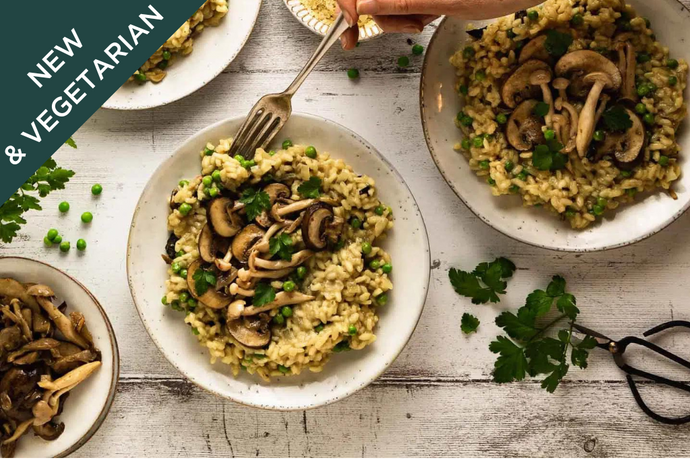 VEGETARIAN CHICKPEA RISOTTO