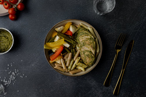 CHICKEN PENNE PASTA SALAD